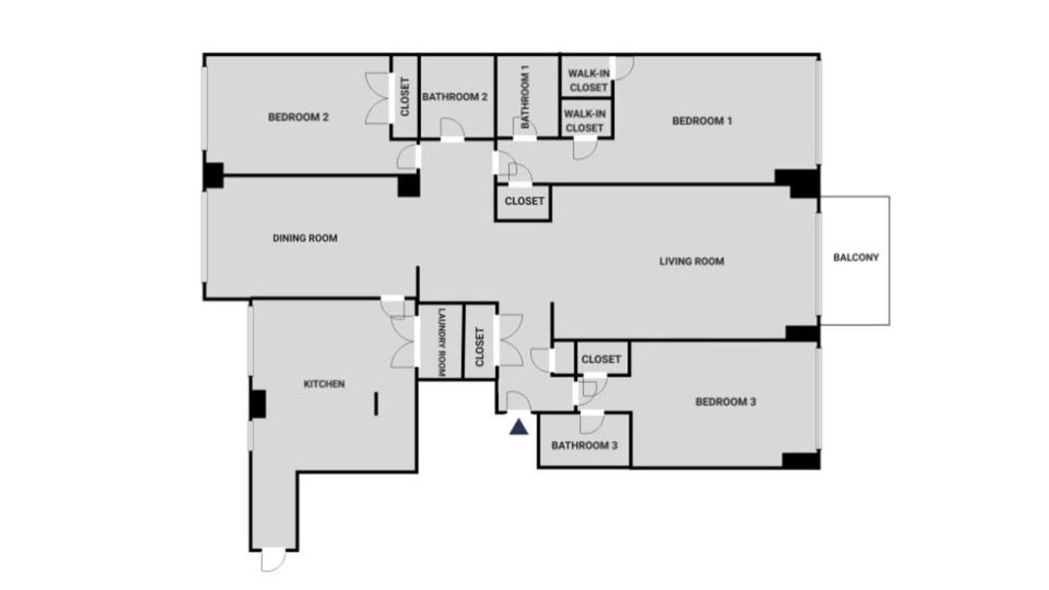 Ues 3br W Balcony Doorman Nr Park Nyc-1192 *