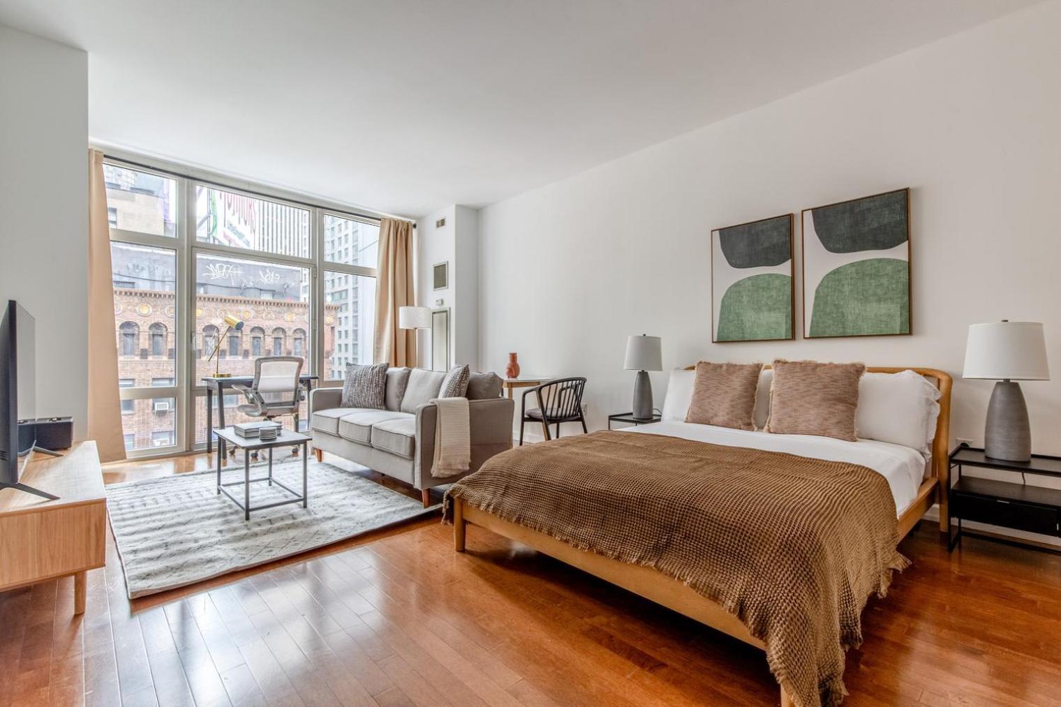 Apartment Blueground Midtown Gym Doorman Nr Times Sq Nyc-1446 New York