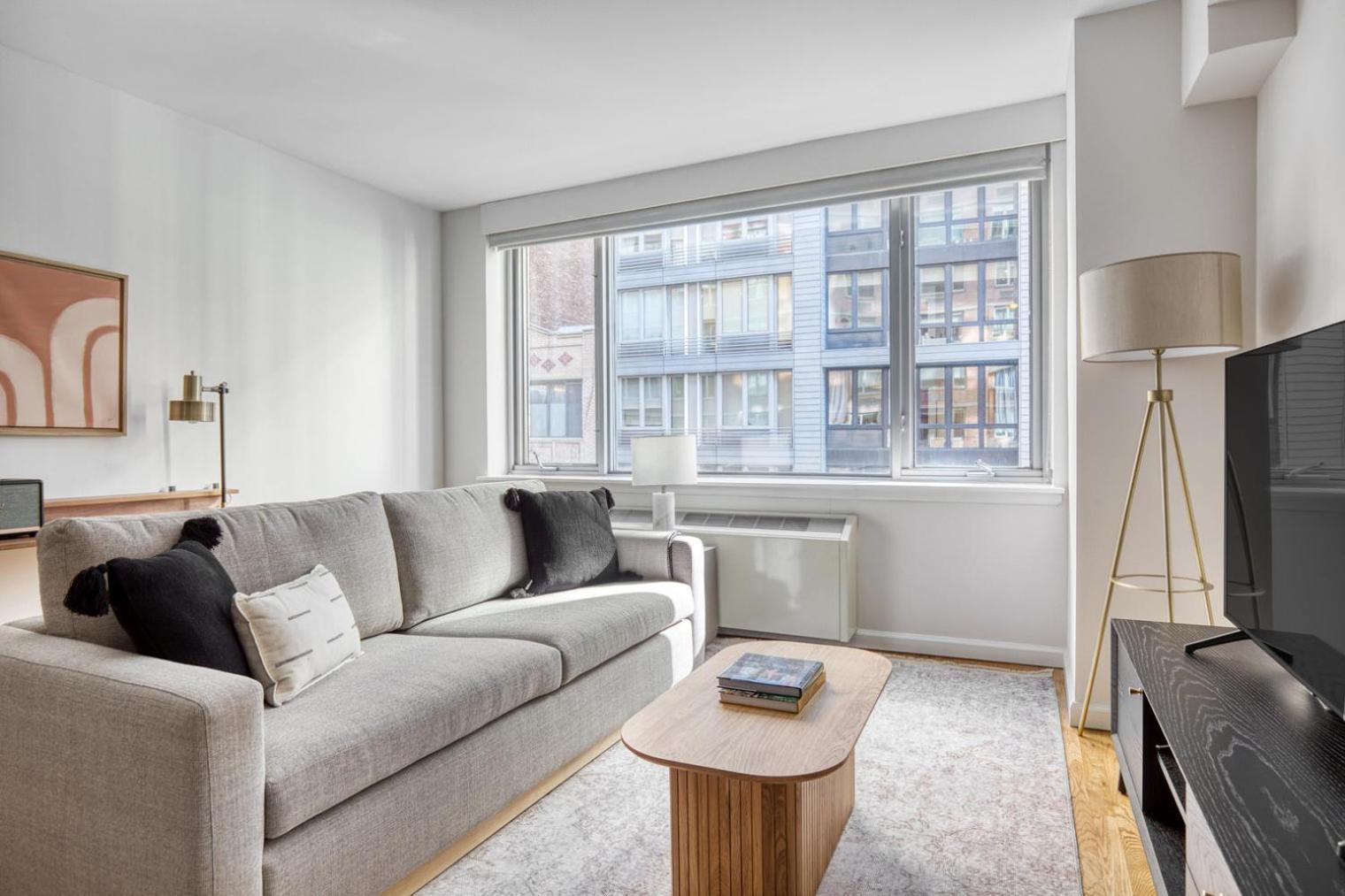 Apartment Chelsea 1br W Doorman Gym Nr High Line Nyc-677 *